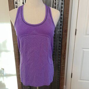 Lululemon Run Swiftly Tech Racerback Tank Power Purple Size 8